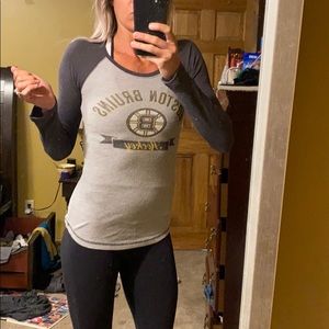 Boston bruins baseball shirt